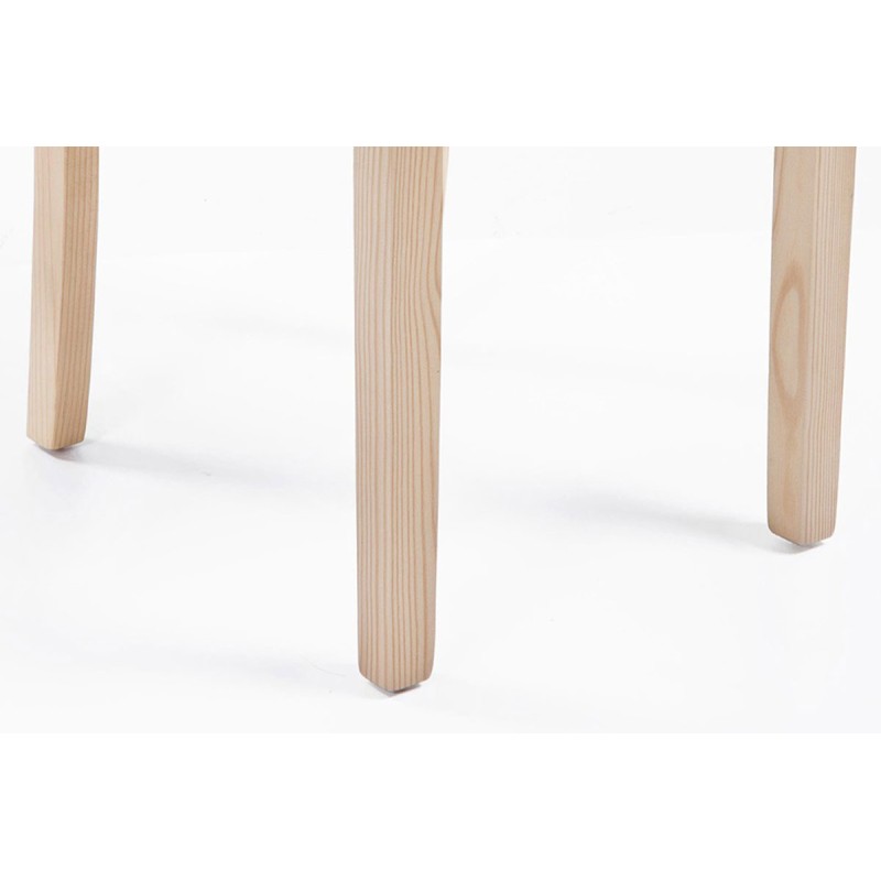 Silla de comedor Ina Natura color crema