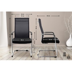 Silla de comedor Brenda Black Silla de comedor Brenda Black