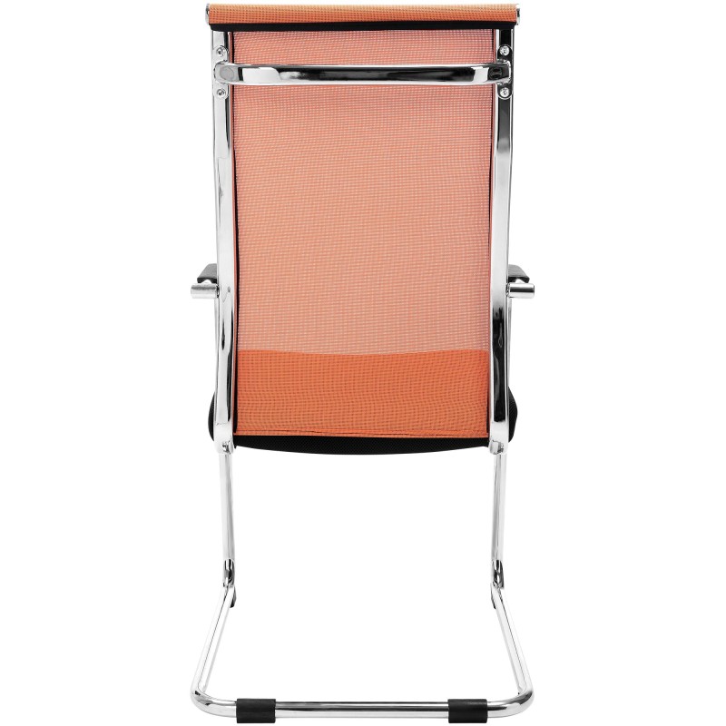Silla de comedor naranja Brenda