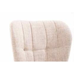 Silla Elda en tejido natura color crema Silla Elda en tejido natura color crema