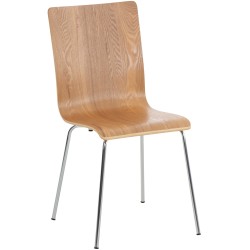 Silla de comedor Pepe de roble