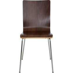 Silla de comedor Pepe de nogal Silla de comedor Pepe de nogal