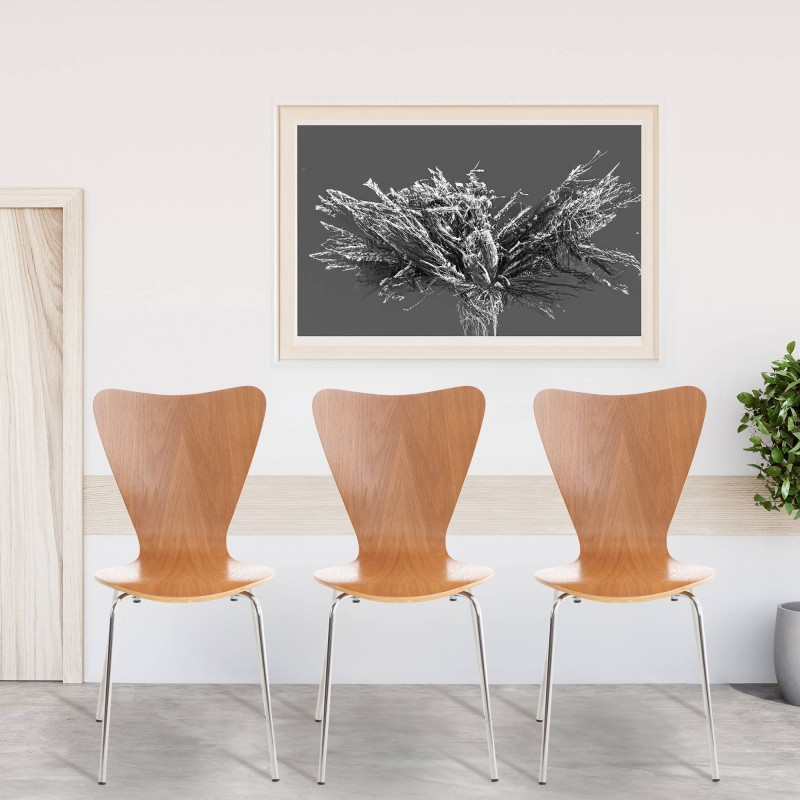 Silla de comedor de roble Calisto