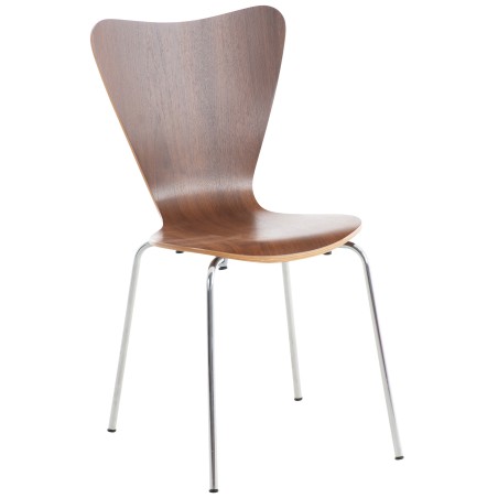 Silla de comedor Calisto de nogal