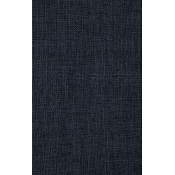 Silla de comedor Kingston en nogal/tela azul