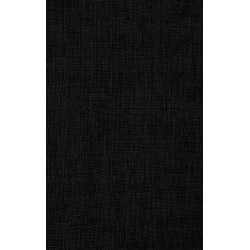 Silla de comedor Kingston en nogal/tela negra