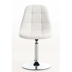Silla Emil, símil piel blanca Silla Emil, símil piel blanca