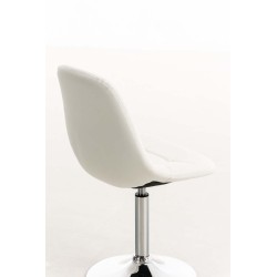 Silla Emil, símil piel blanca Silla Emil, símil piel blanca