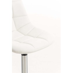 Silla Emil, símil piel blanca Silla Emil, símil piel blanca