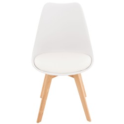 Silla Linares blanca Silla Linares blanca