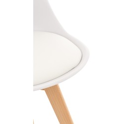 Silla Linares blanca Silla Linares blanca