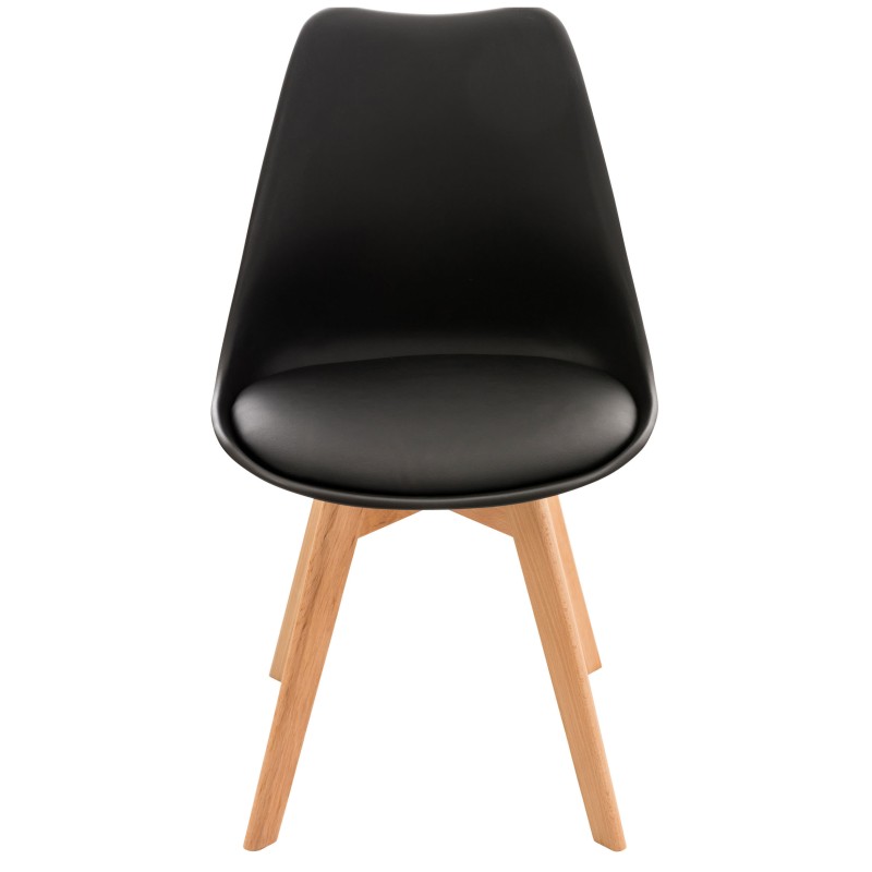 Silla Linares negra