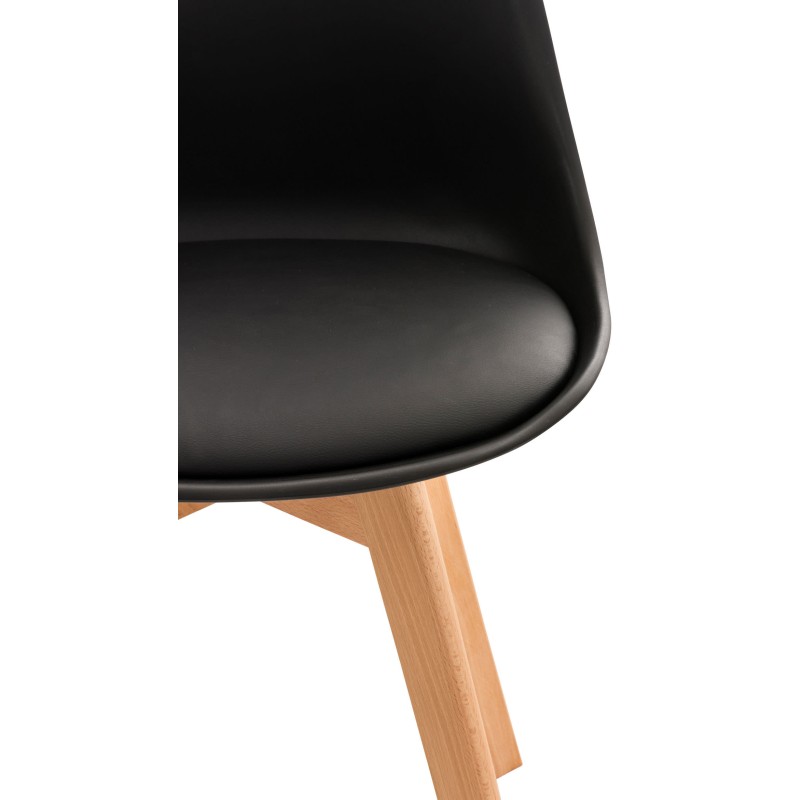 Silla Linares negra