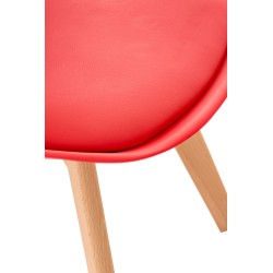 Silla Linares roja Silla Linares roja