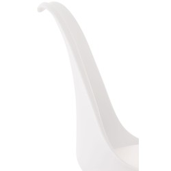 Conjunto de 4 sillas Linares en color blanco