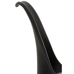 Conjunto de 4 sillas Linares en color negro