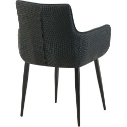 Silla Tirana en tejido gris titanio negro Silla Tirana en tejido gris titanio negro