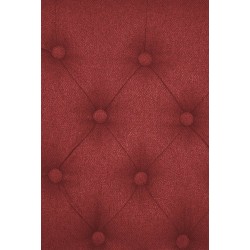 Silla de comedor Lisburn en tela roja