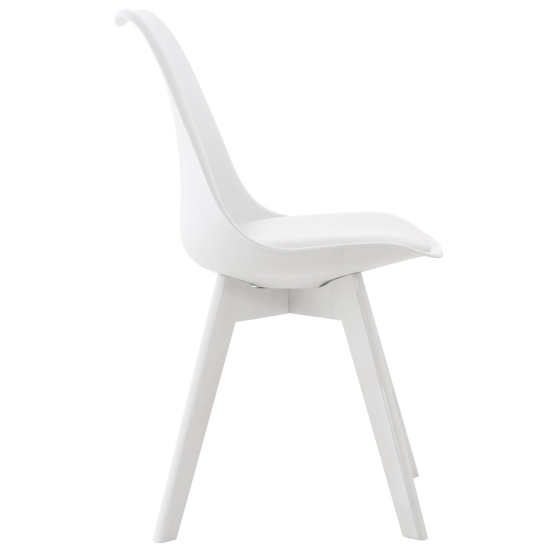Silla Linares blanco/blanco