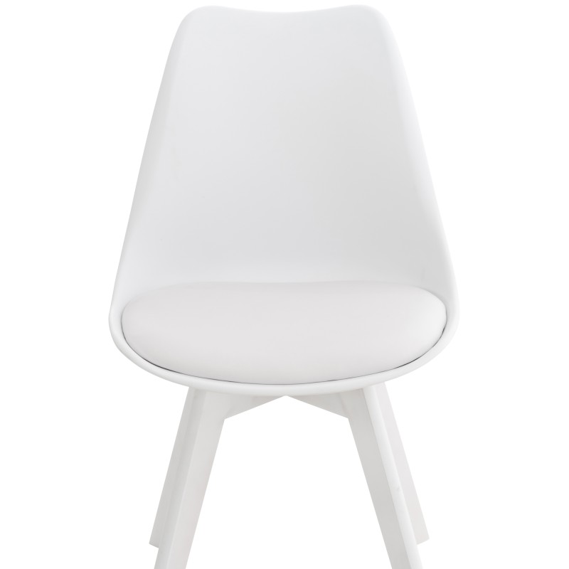 Silla Linares blanco/blanco