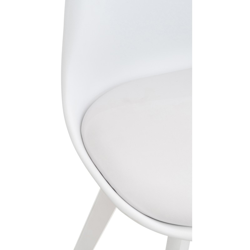 Silla Linares blanco/blanco