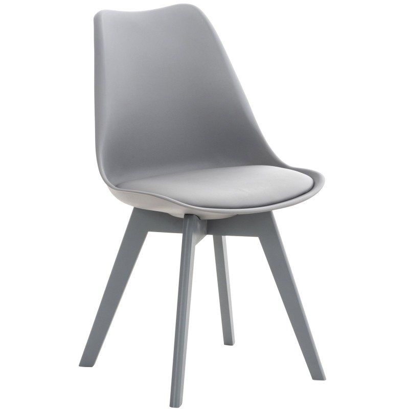 Silla Linares gris/gris