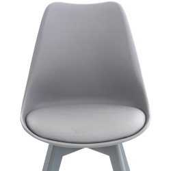 Silla Linares gris/gris