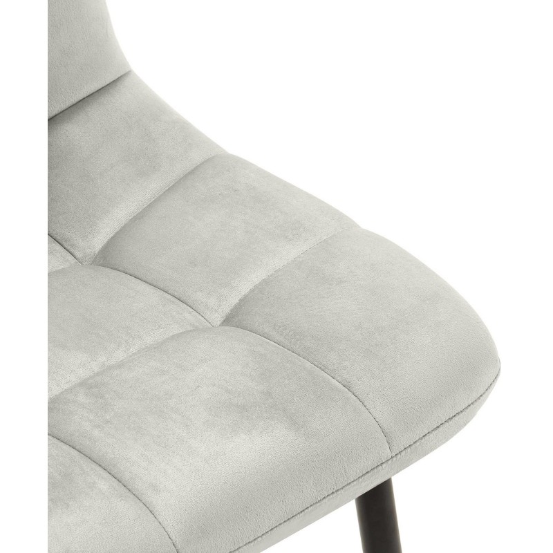 Silla de comedor gris Antibes Silla de comedor gris Antibes