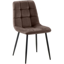 Silla de comedor marrón Antibes Silla de comedor marrón Antibes