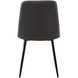 Tela para silla Dijon gris oscuro Tela para silla Dijon gris oscuro