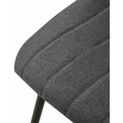 Tela para silla Dijon gris oscuro Tela para silla Dijon gris oscuro