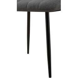 Tela para silla Dijon gris oscuro Tela para silla Dijon gris oscuro