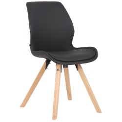 Silla Luna, símil piel negra
