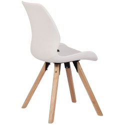 Silla Luna, símil piel blanca Silla Luna, símil piel blanca