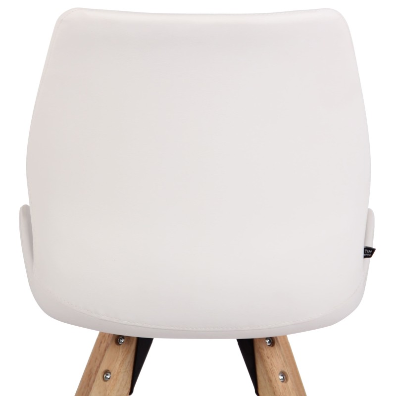 Silla Luna, símil piel blanca