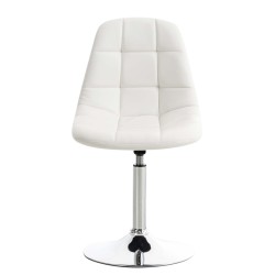 Conjunto de 2 sillas Emil, polipiel blanca Conjunto de 2 sillas Emil, polipiel blanca