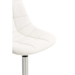 Conjunto de 2 sillas Emil, polipiel blanca Conjunto de 2 sillas Emil, polipiel blanca
