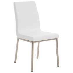 Juego de 2 sillas de comedor Colmar blancas