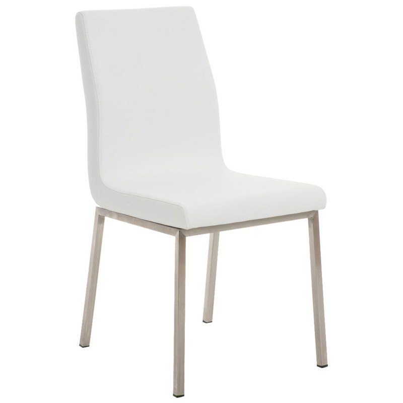 Juego de 2 sillas de comedor Colmar blancas