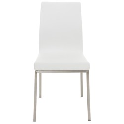 Juego de 2 sillas de comedor Colmar blancas