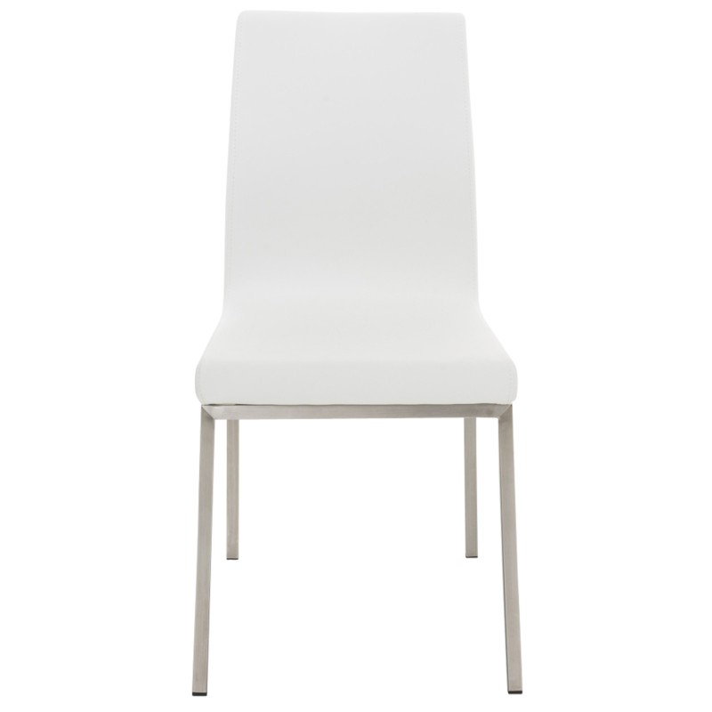 Juego de 2 sillas de comedor Colmar blancas