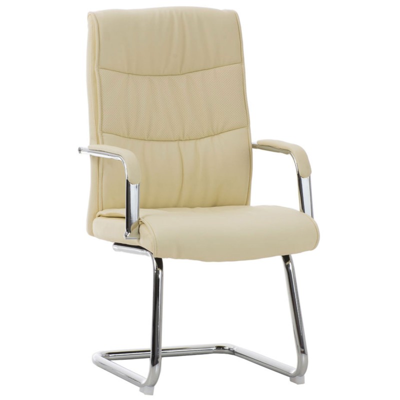 Conjunto de 2 sillas Caro en color crema
