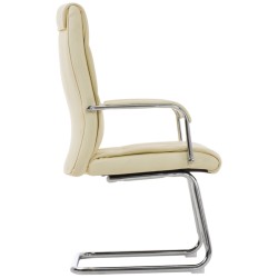 Conjunto de 2 sillas Caro en color crema Conjunto de 2 sillas Caro en color crema
