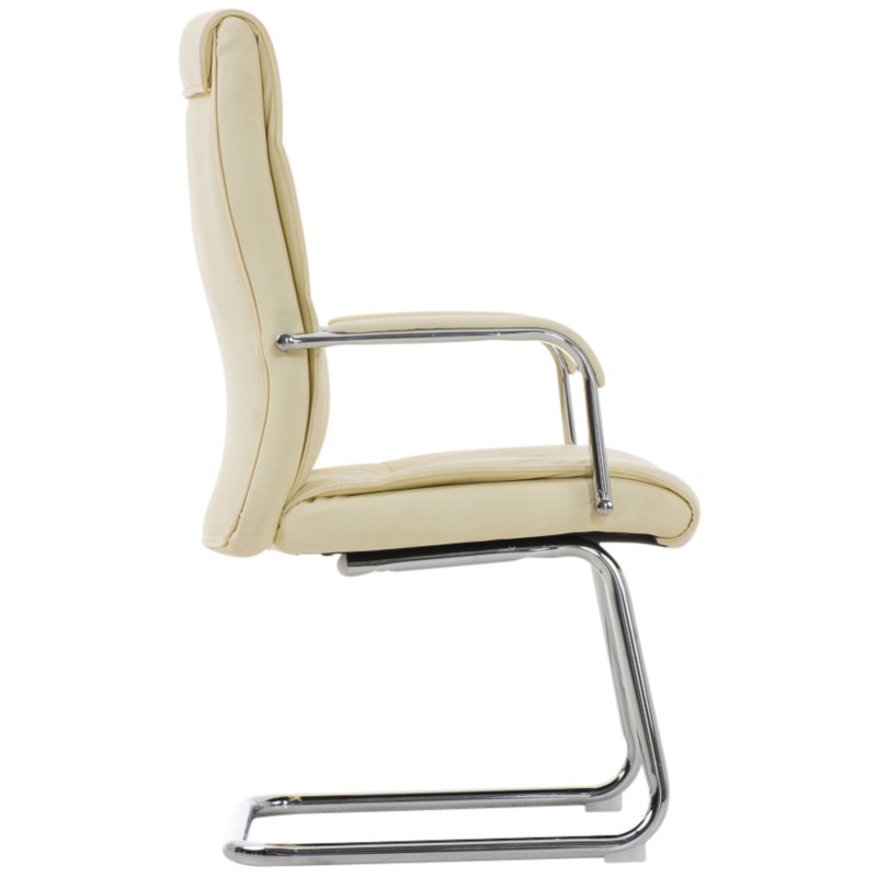Conjunto de 2 sillas Caro en color crema