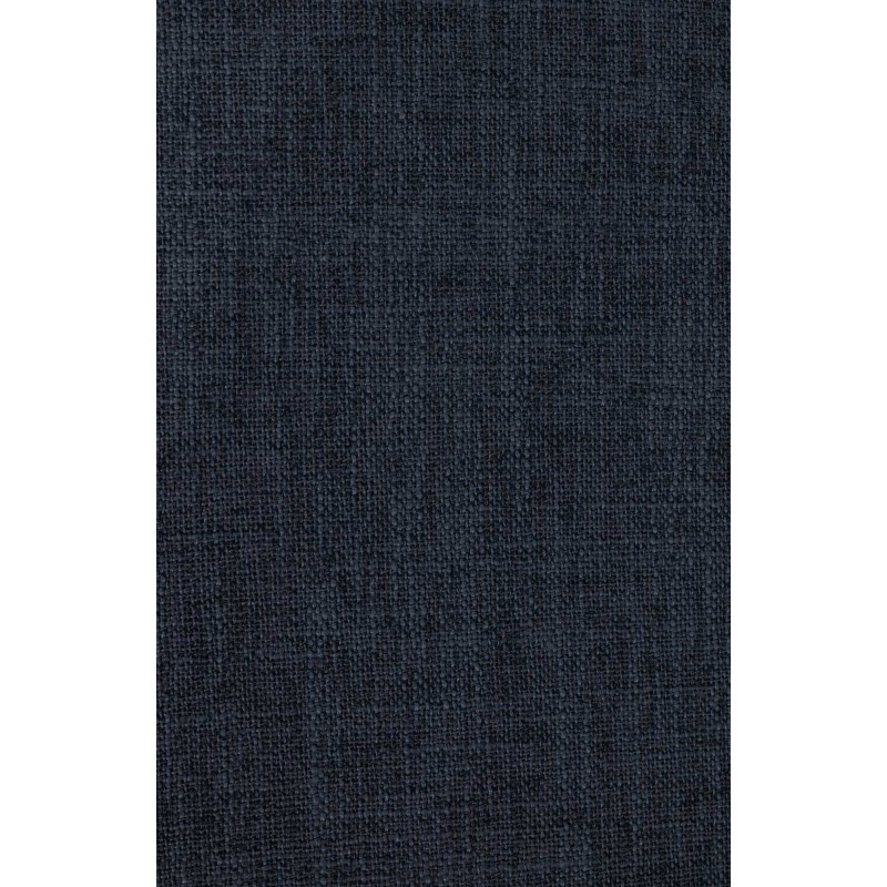 Juego de 2 sillas Kingston, tela natural/azul