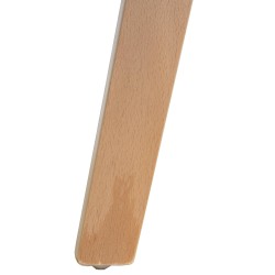 Juego de 2 sillas Kingston, tela natural/azul Juego de 2 sillas Kingston, tela natural/azul