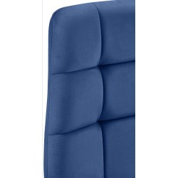 Juego de 4 sillas de comedor Antibes azules Juego de 4 sillas de comedor Antibes azules