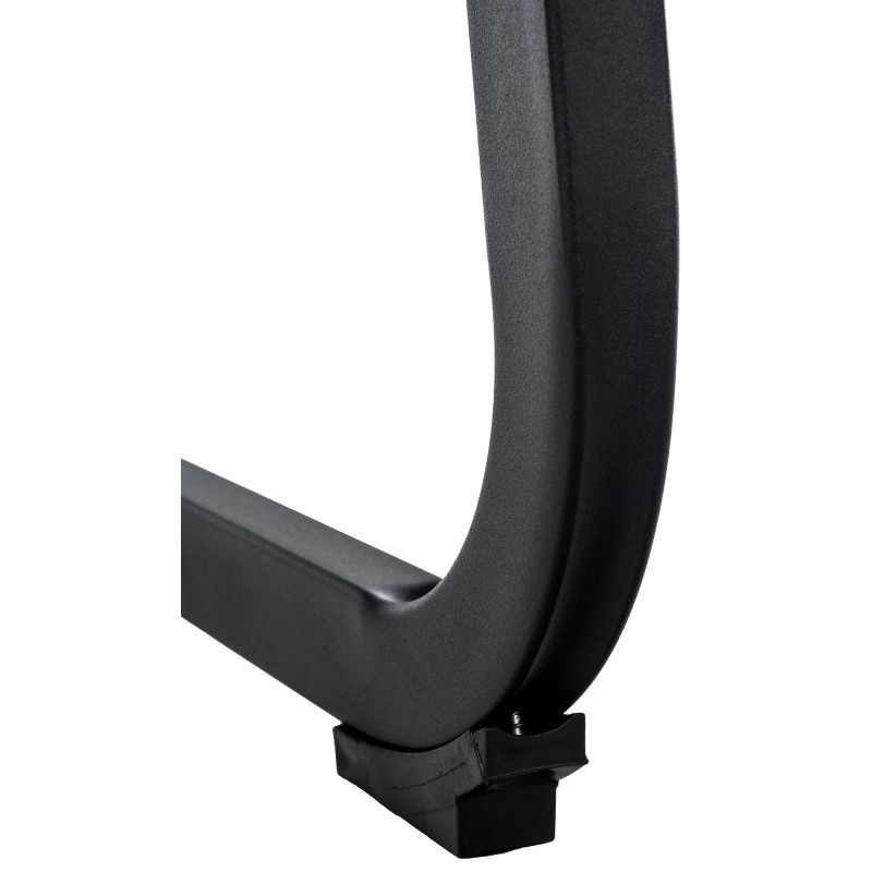 Silla de comedor Vermont en terciopelo gris oscuro