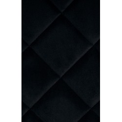 Silla Spring, terciopelo negro