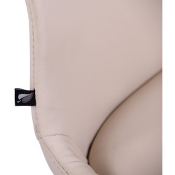 Conjunto de 2 sillas Luna, polipiel crema Conjunto de 2 sillas Luna, polipiel crema